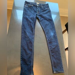 Topman 32x34 Skinny Jeans